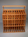 Modern Wood Wine Rack