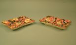 Two Chintz Design Dishes
