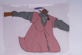 Original 1973 Walt Disney Movie Film Cel, The Sheriff of Nottingham from 