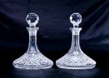 Pair of Waterford Cut Crystal 