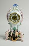 Capodimonte Hand Painted Boudoir Clock