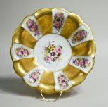 A 1920s Noritake (Red Mark) Hand Painted & Gilded Bowl