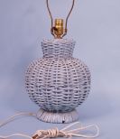 Wicker Table Lamp