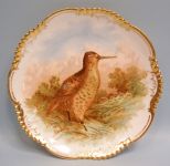Wurttemburg Hand Painted Porcelain Game Plate
