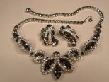 Weiss Demi Parure Necklace and Earrings