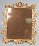 Gilt Ormulu Picture Frame w/ Cherub Cartouche