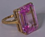 Ladies Ring, Pink Ice