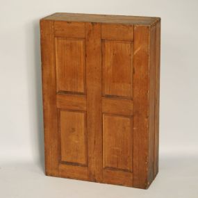 Pine Dove tailed Artist Folding Cabinet