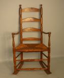 Primitive Shaker Style Rocker