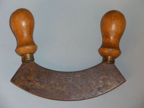 Wood & Metal Food Chopper