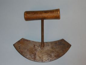 Wood & Metal Food Chopper