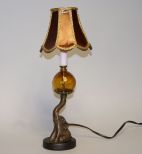 Small Bronze Lamp