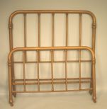 Brass bed