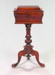 Fine Victorian Rosewood Sewing Stand