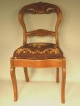 Mahogany Needlepoint Chair