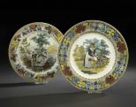 Creamware Dessert Plates