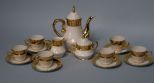 Tea service w/6 cups