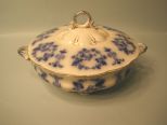 Flow Blue Soup Tureen