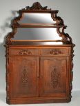 American Rococo Revival Walnut 