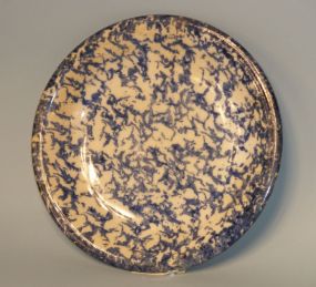 Spongeware Plate