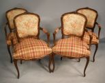 Set of 4 Mahogany Chairs