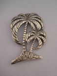 Unusual Sterling Broach by Janecraft