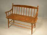 Primitive Spindle Back Bench