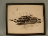 Steamboat Framed Photograph