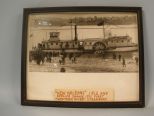 New Orleans Steamer Framed Photograph