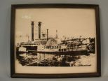 Steamboat Framed Photograph