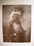 Bullghost, F.A. RINEHART Print of Photo, No. 1664