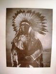 White Whirlwind, F.A. RINEHART Print of Photo