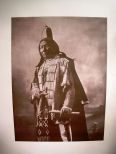 Chief Fast Thunder, SIOUX, F.A. RINEHART Print of Photo, No. 57A