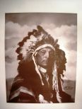 Chief Red Shirt, CHEYENNE, F.A. RINEHART Print of Photo