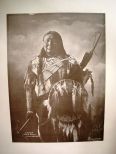 Chief War Path, ARAPAHOE, F.A. RINEHART Print of Photo