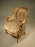 Louis XV Style Bergere avec Oreilles Chair