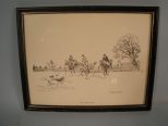 Collection of Four Etchings by Mississippi Artist C. Hudson Chadwick