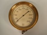 Brass Steam Train Gauge