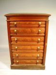 Tall Eastlake Victorian Lockside Writing Desk Dresser