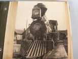 Railroad Photo Album of Steam Engines, etc.
