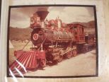 Railroad Photo Album of Steam Engines
