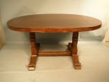 Oval Mahogany Dining Table