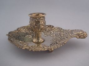 Sterling Silver Chamber Stick