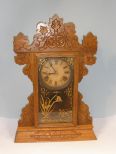 Oak Mantel Clock