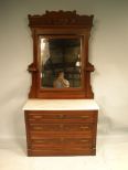 Walnut Eastlake Dresser