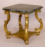 Modern Marble top End Table