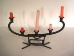 Candelabra Made From Ice Tongs