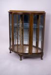 Queen Anne Curved Display case English