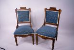 Pair of Eastlake Arm Chairs