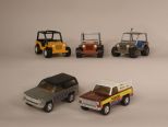 Collection of Metal Toys